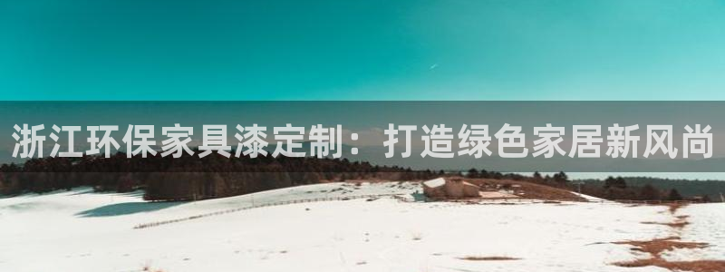 沐鸣2管网登录：浙江环保家具漆定制：打造绿色家居新风尚