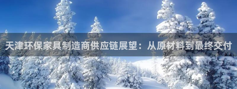 沐鸣2官网登陆：天津环保家具制造商供应链展望：从原材料到最终